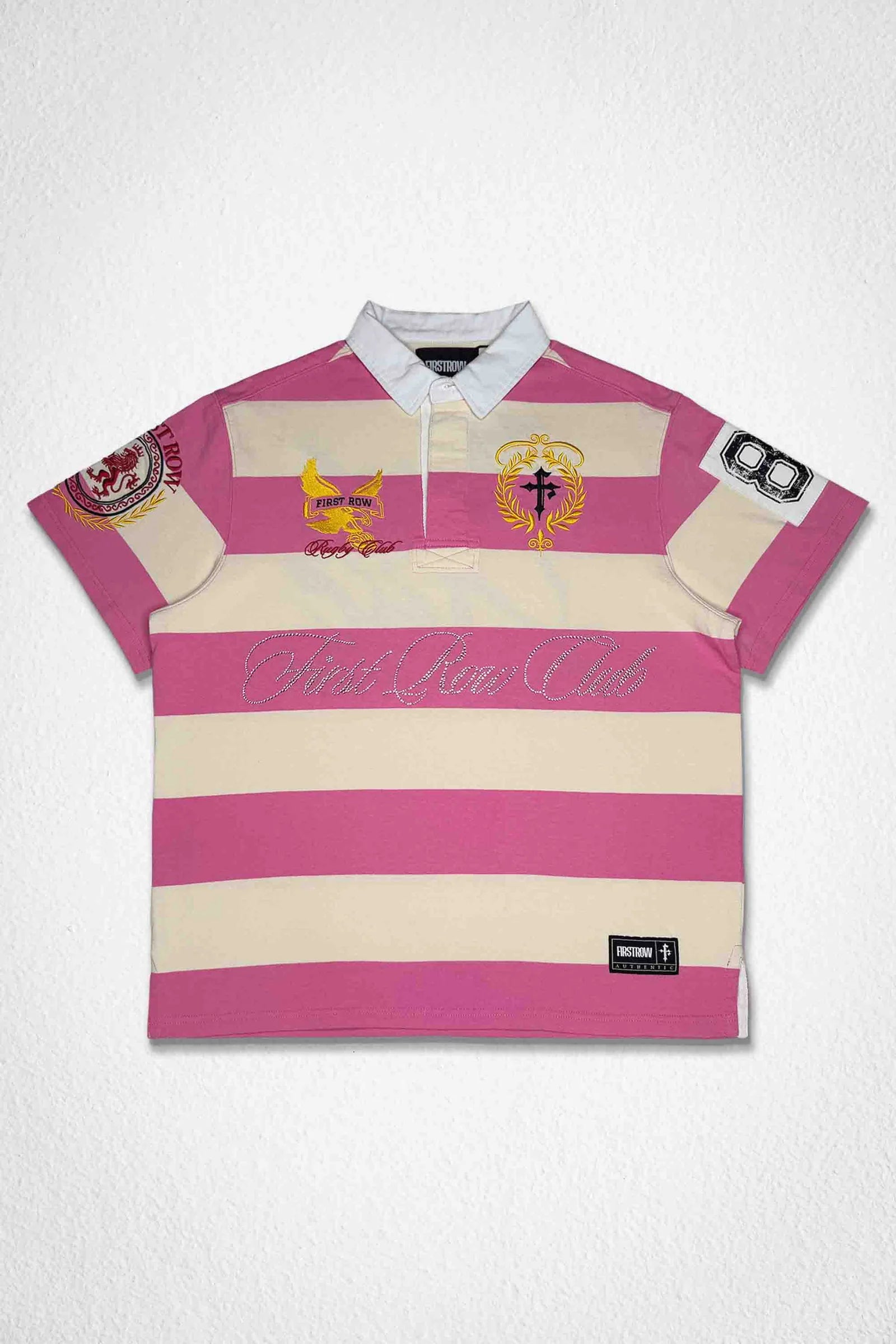 First-row soft bloom polo club shirt