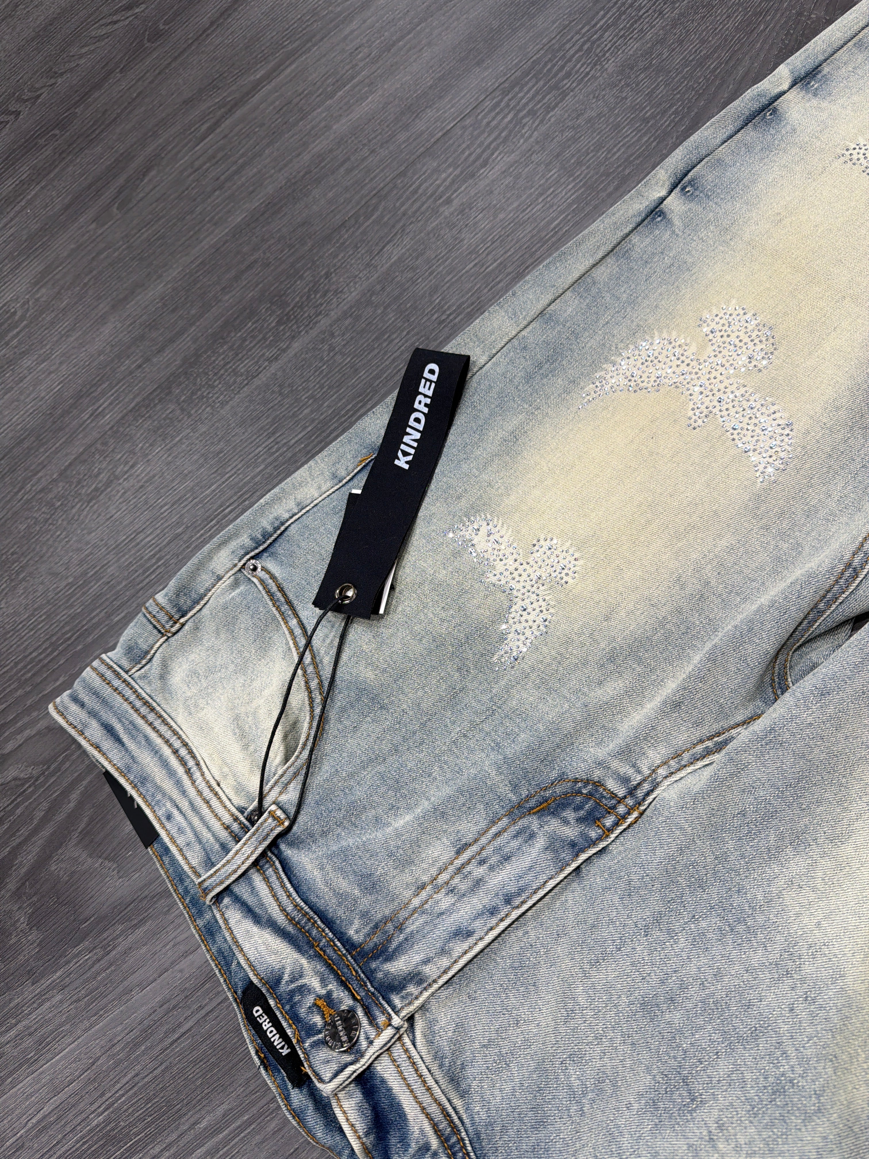 Kindred light-blue (yellow tint) jeans