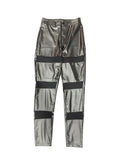 Women’s (black) leather leggings