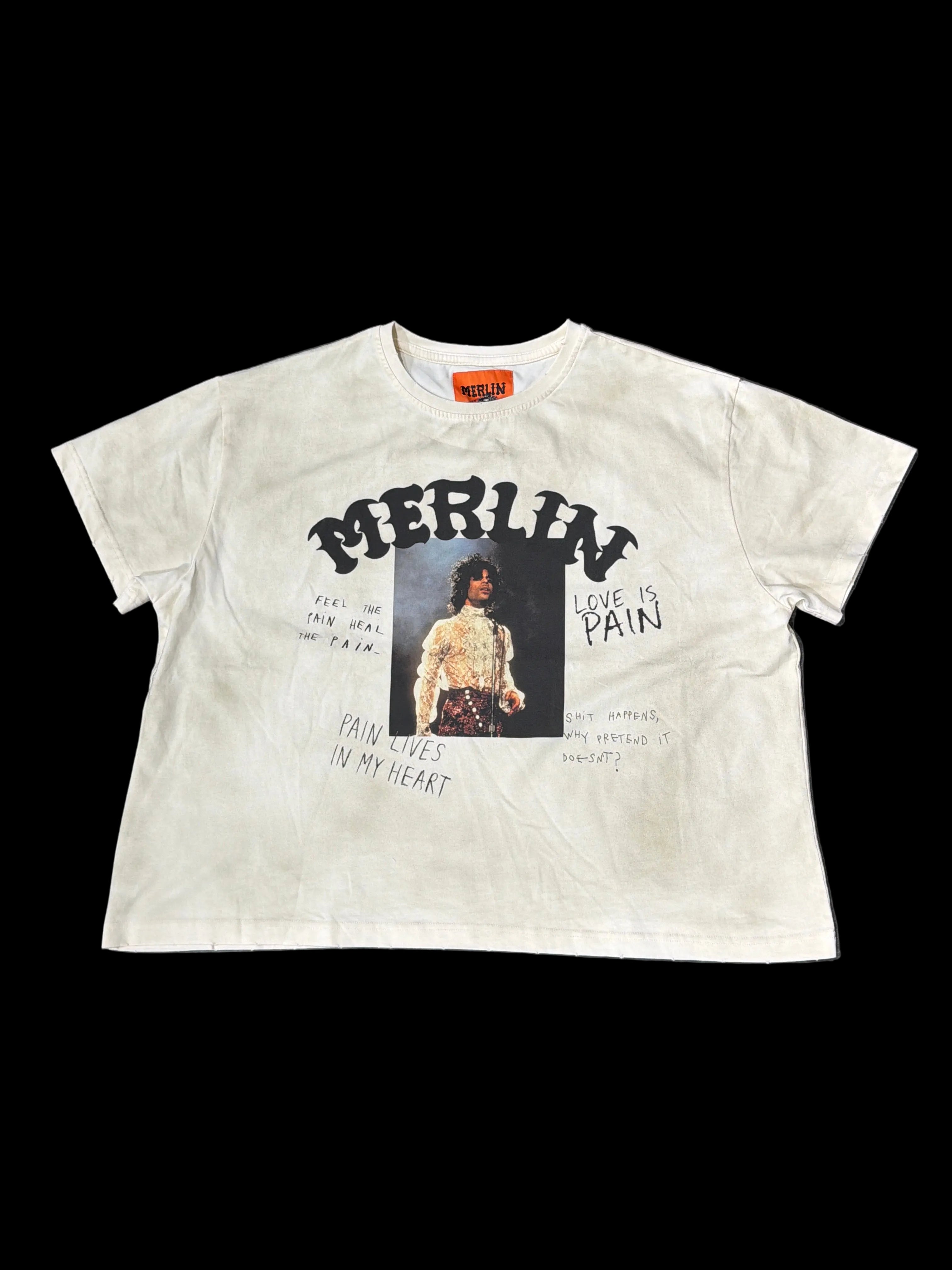 Merlin-father “love is pain” tee