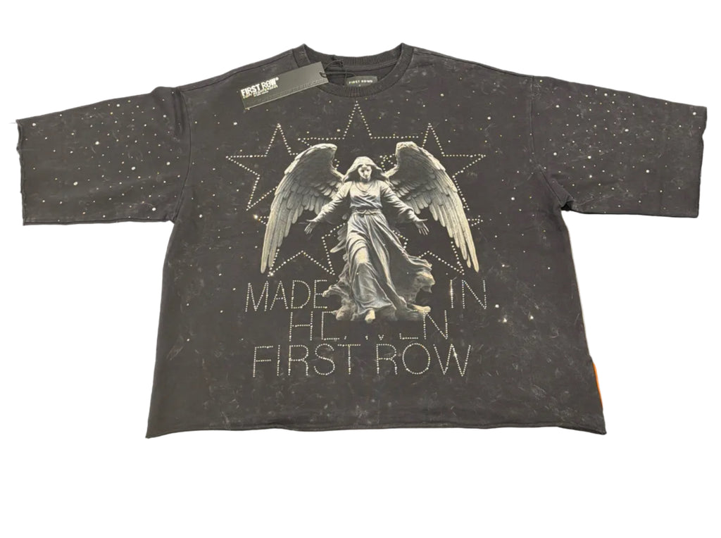 First row “made in heaven” tee
