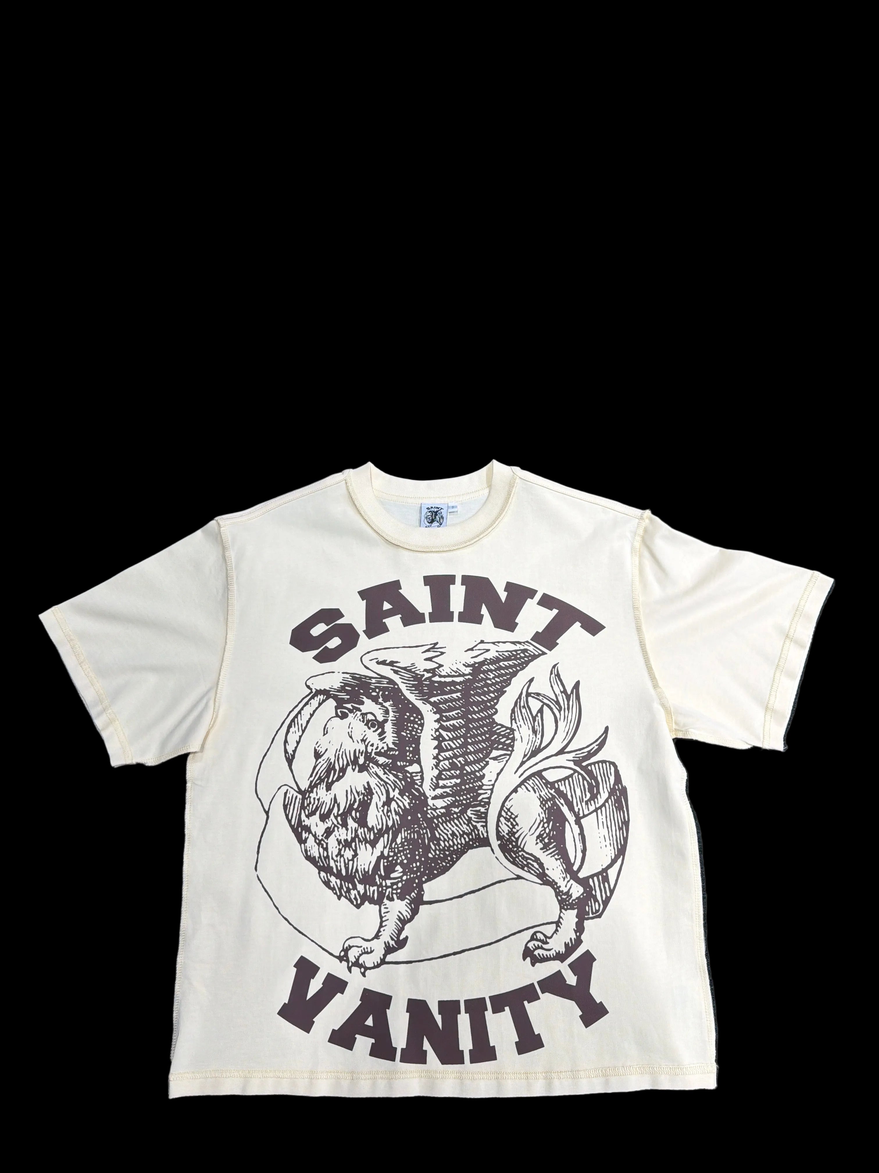 Saint-vanity “griffin” tee (tan/brown)