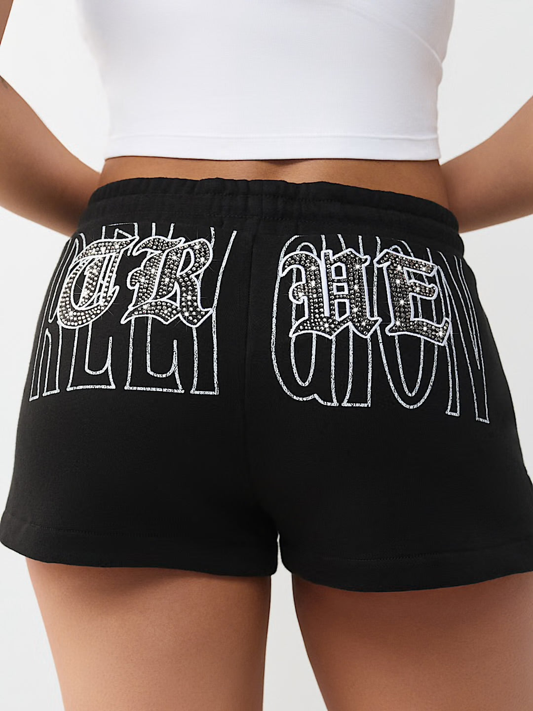 Embroidered True Religion Lounge Shorts