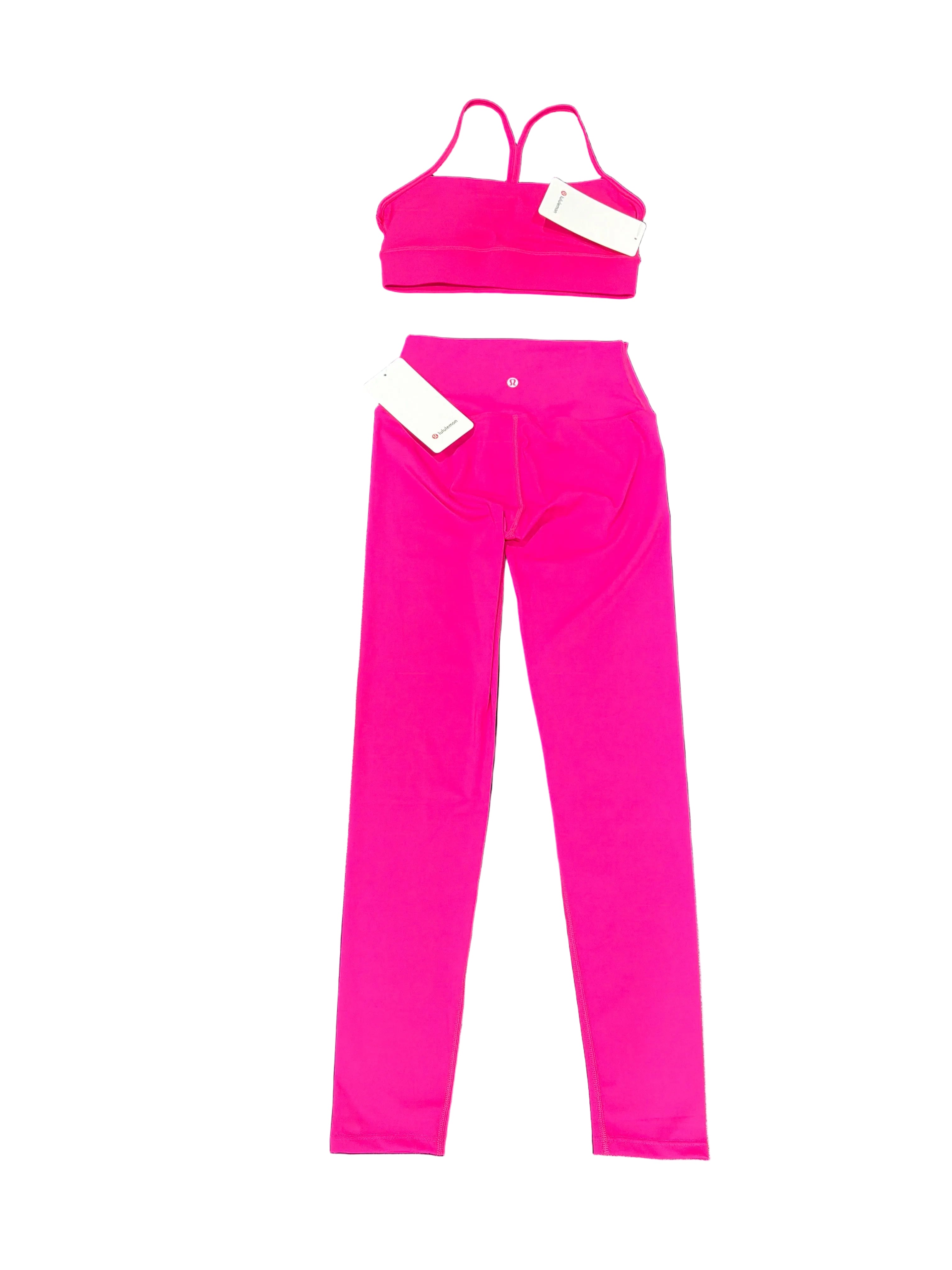 Women’s hot pink Lulu lemon (full set)