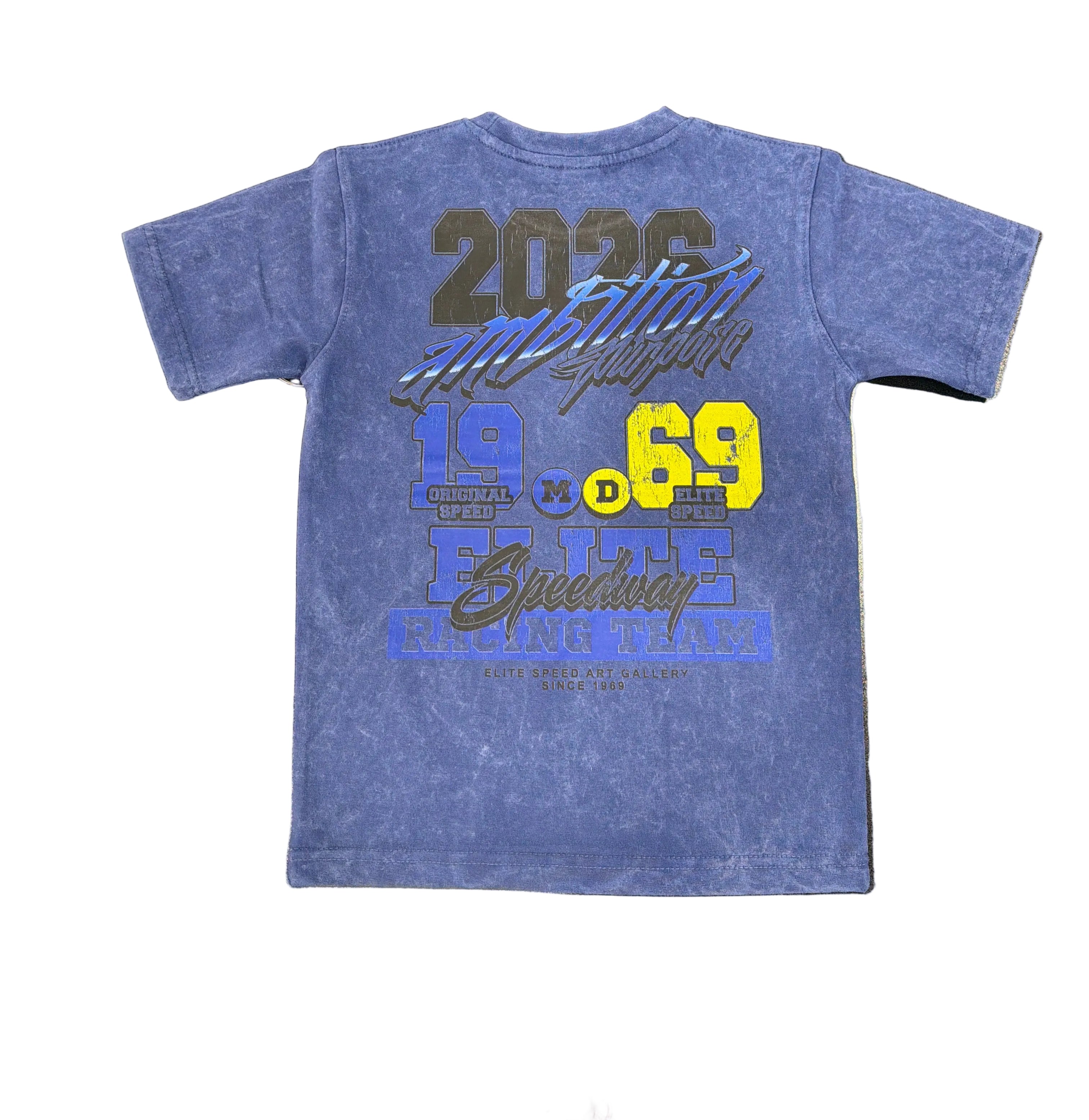Elite Premium Denim (blue) “motocross” tee