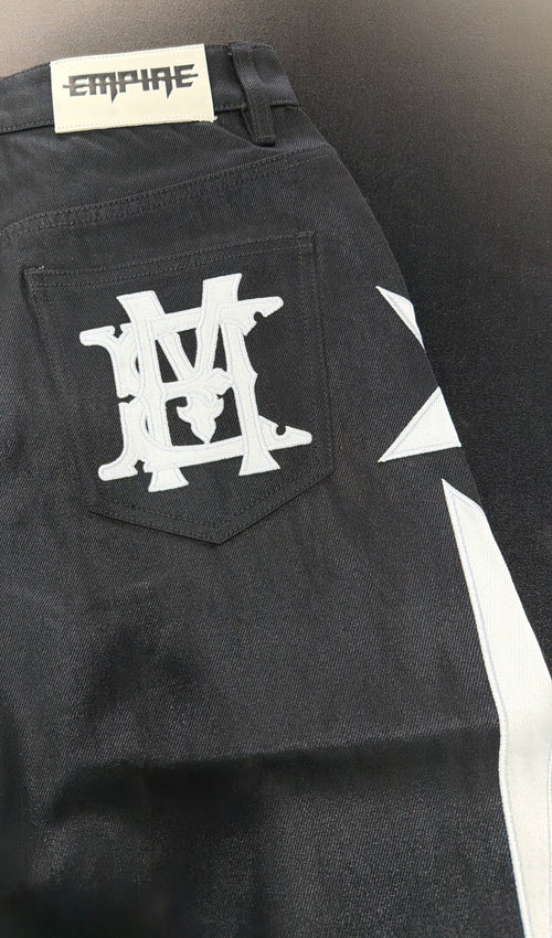 Empire (black) Jean shorts