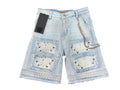 Elite Premium Denim light blue Jean shorts