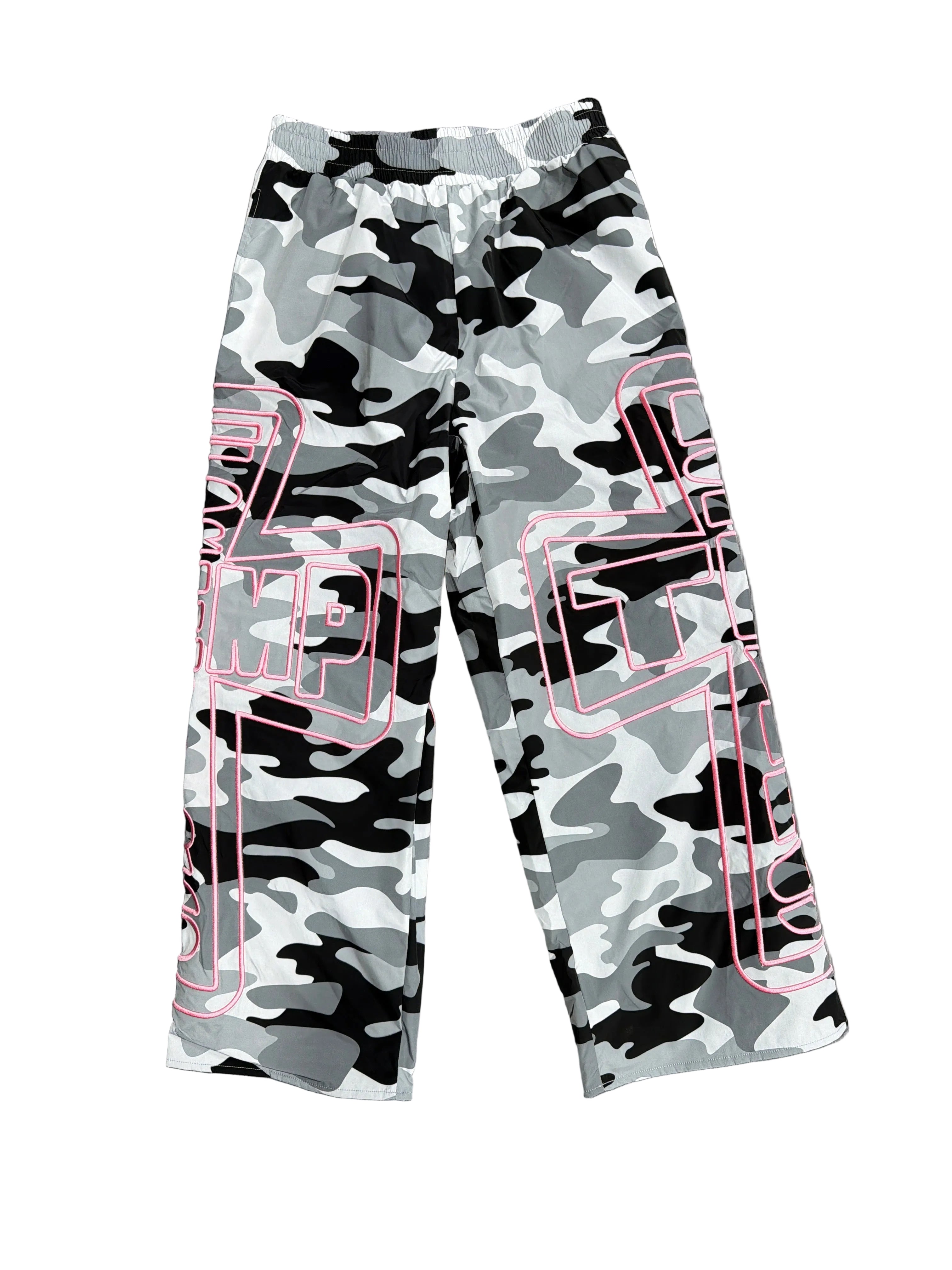 Temporary Forevers  (winter camo) track pants