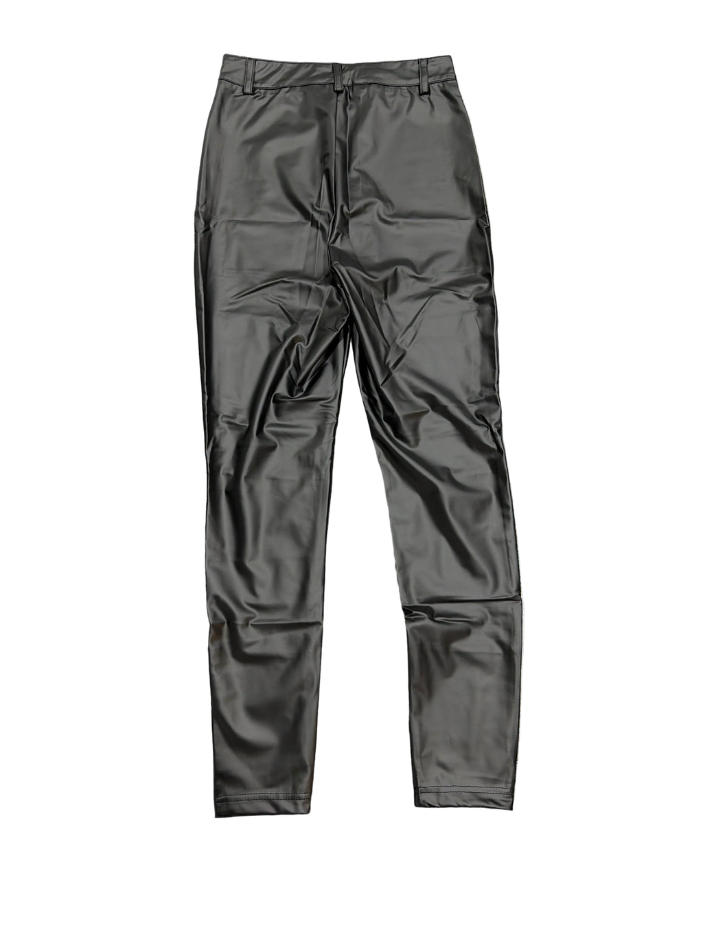 Women’s (black) leather leggings