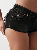 Spicy Women’s true religion shorts (black)