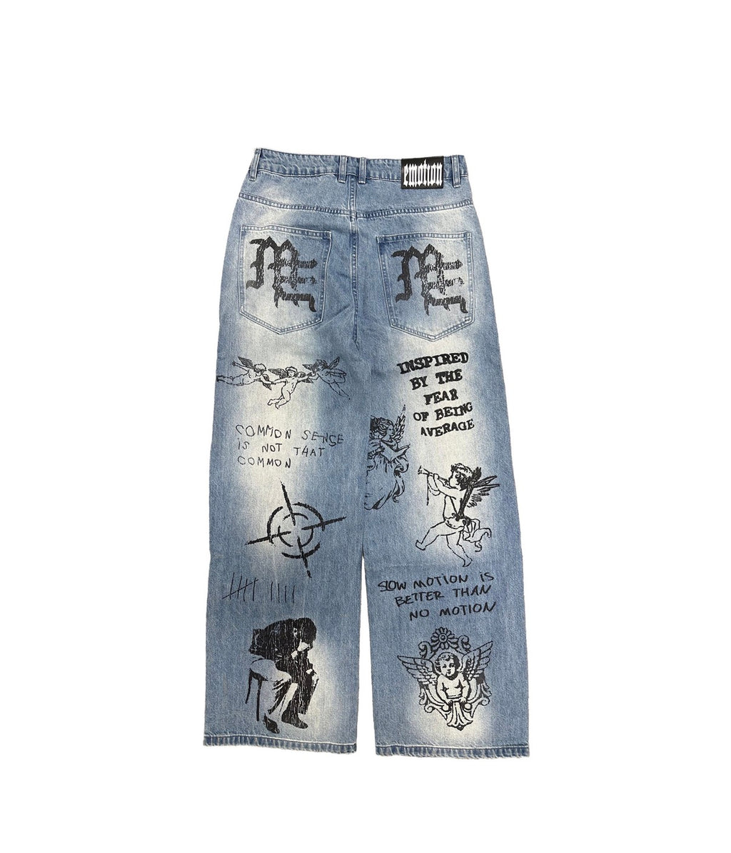 M.E (blue) “canvas” Denim