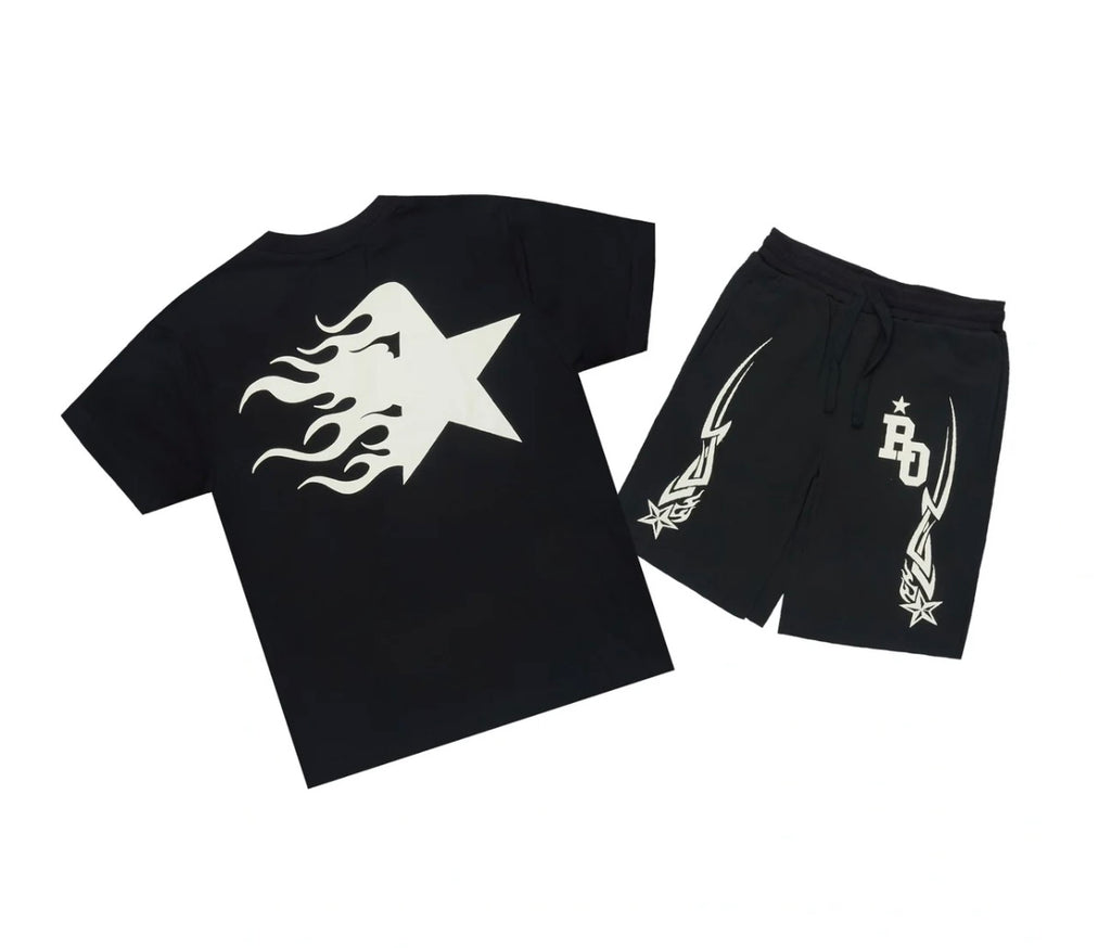 Kids Rockstar original (black) (top+bottom) set