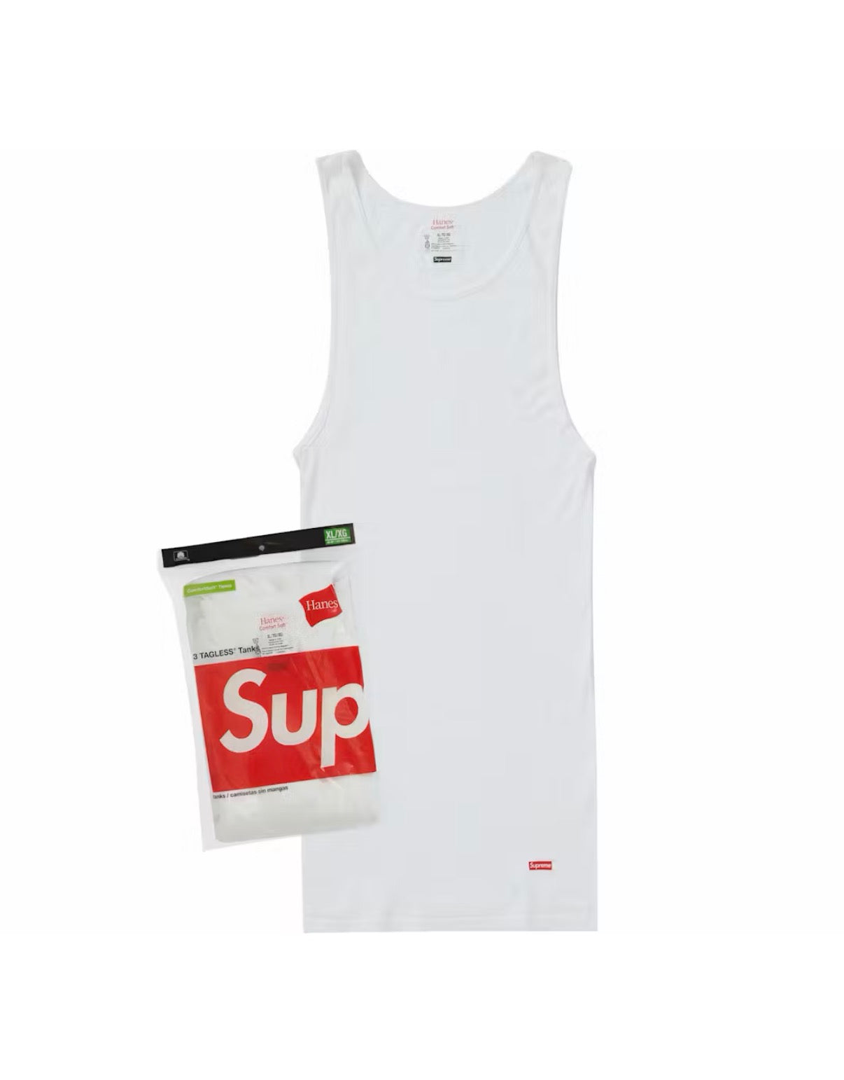 Supreme (3 pack) tagless tanks