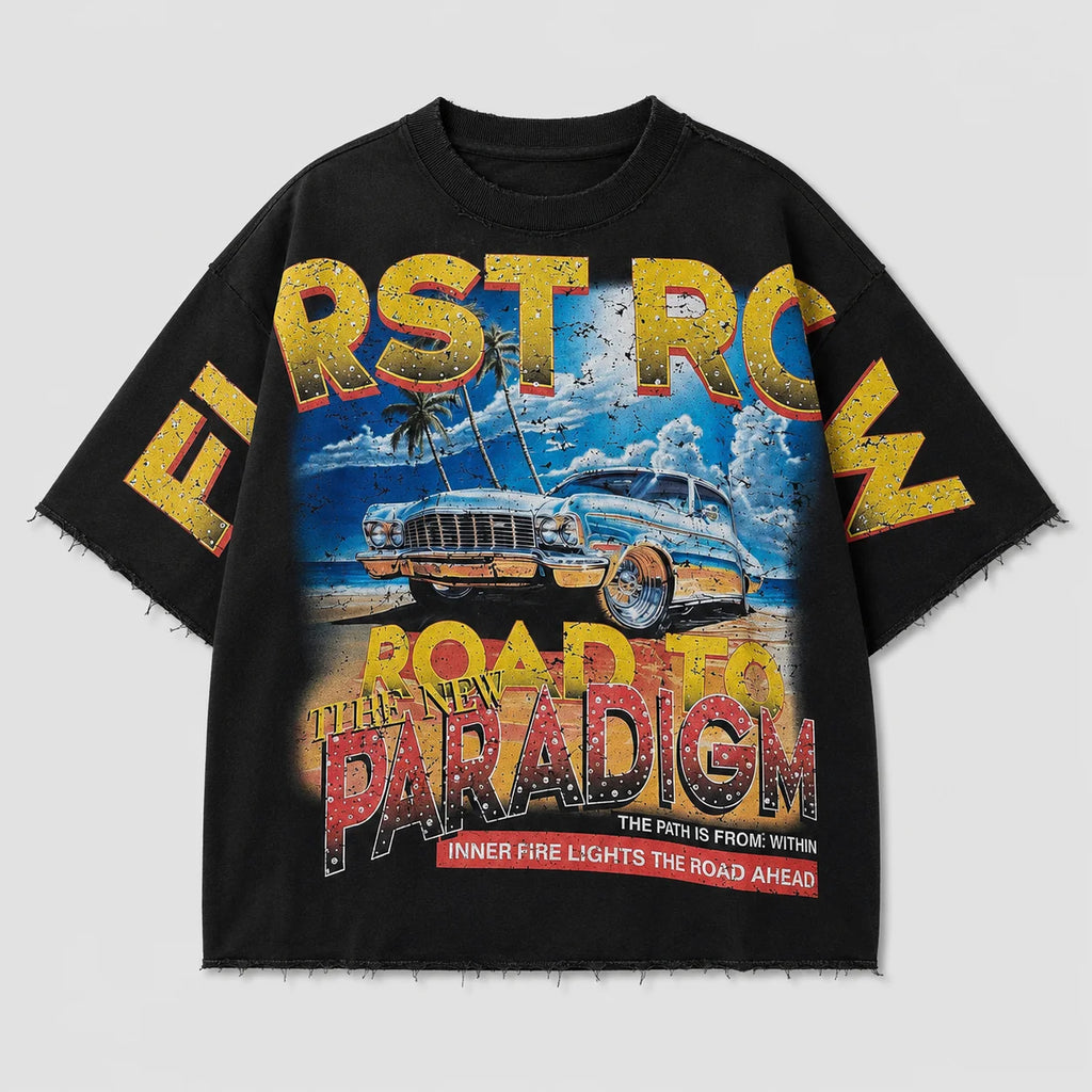 First-row road to paradigm tee