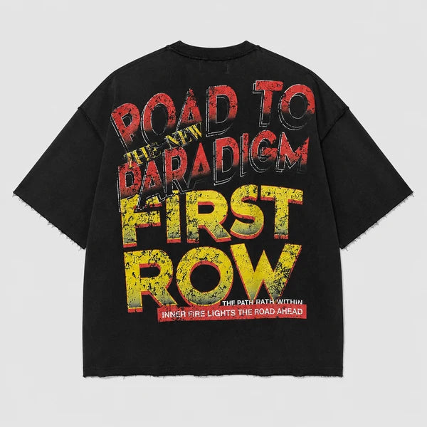 First-row road to paradigm tee
