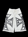 Mixed Emotions (grey) sweat shorts